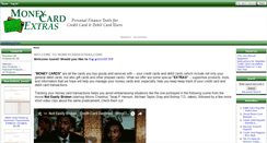 Desktop Screenshot of moneycardextras.com